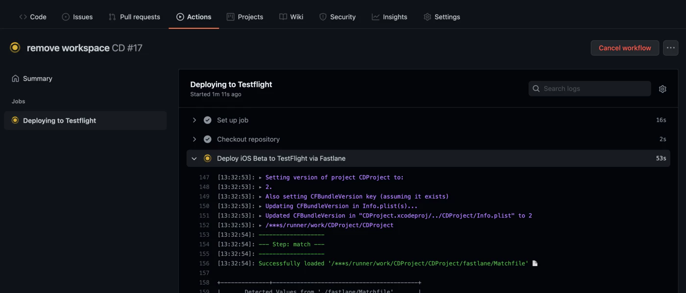 Démarré avec commit