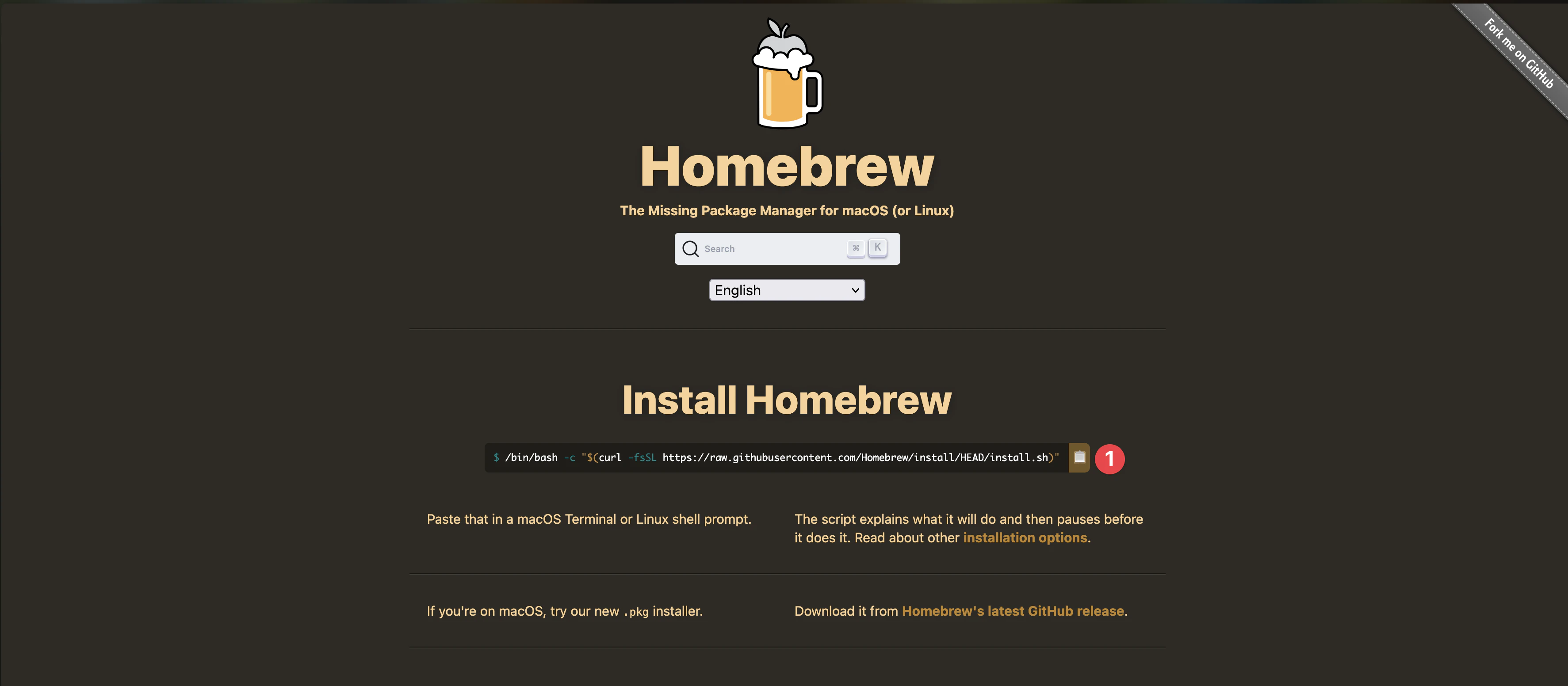 Install Homebrew