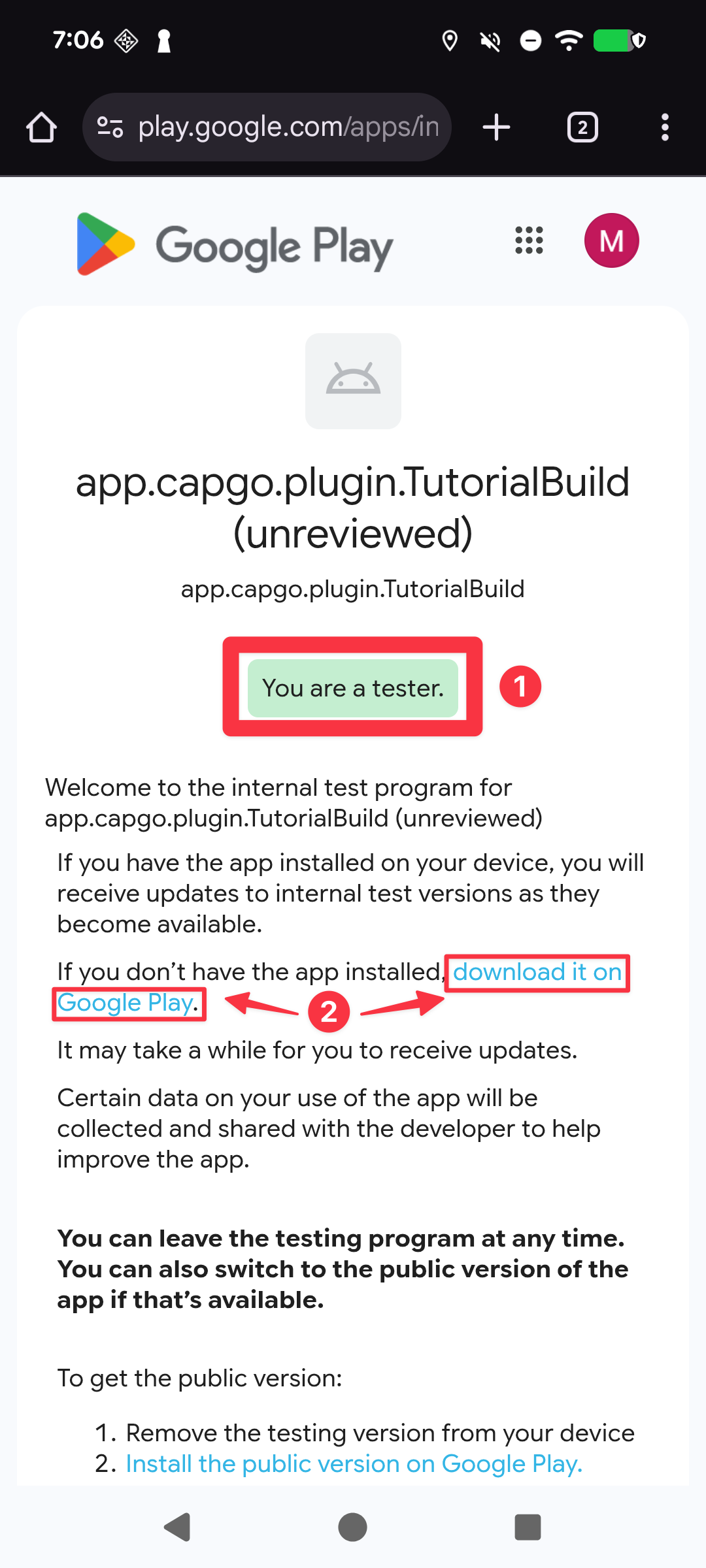 Google Play Console download it on Play Store