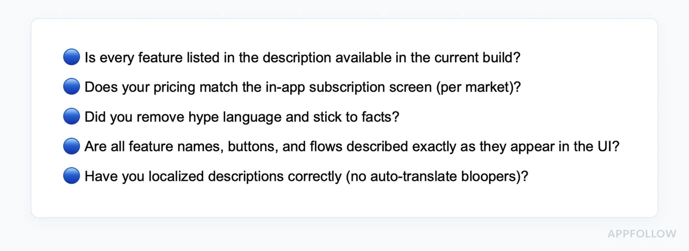 Pre-Submission Checklist