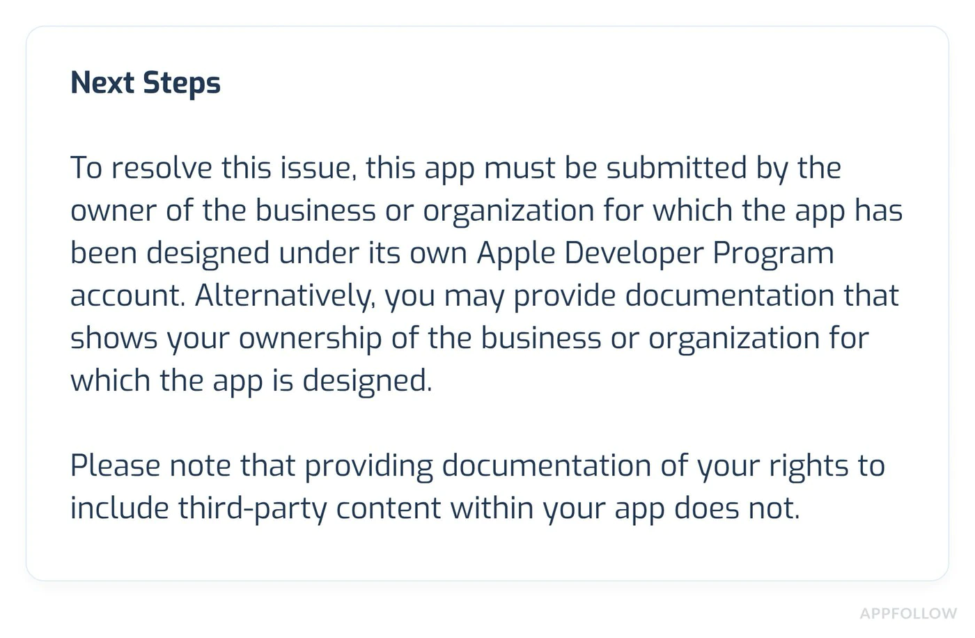 Request Documentation Example