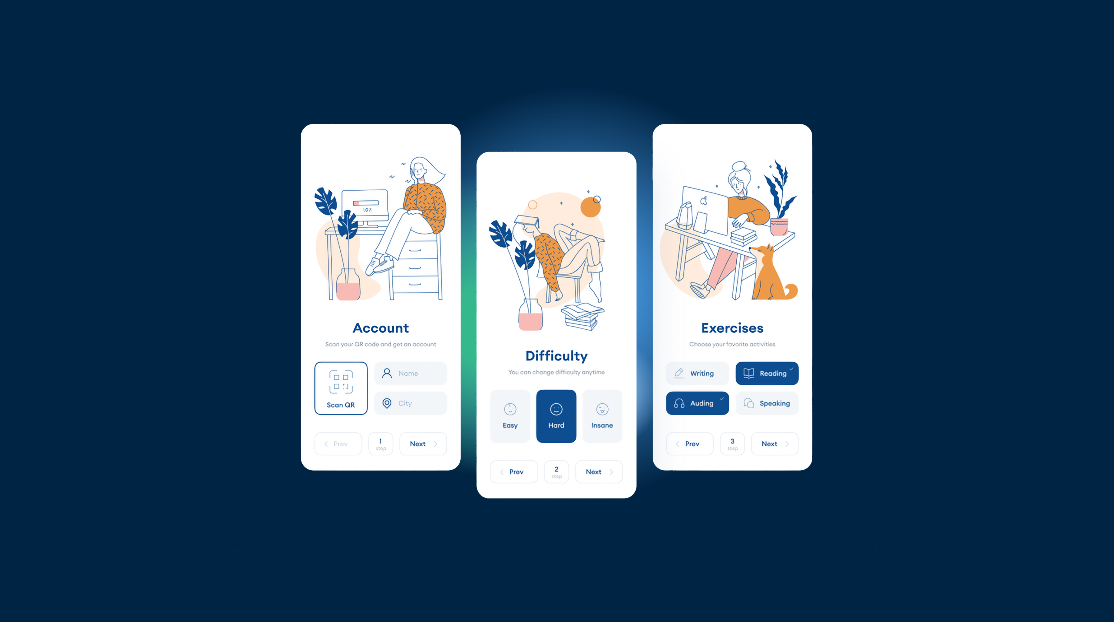 Configurations de base JS et CSS pour l'apparence d'une application native