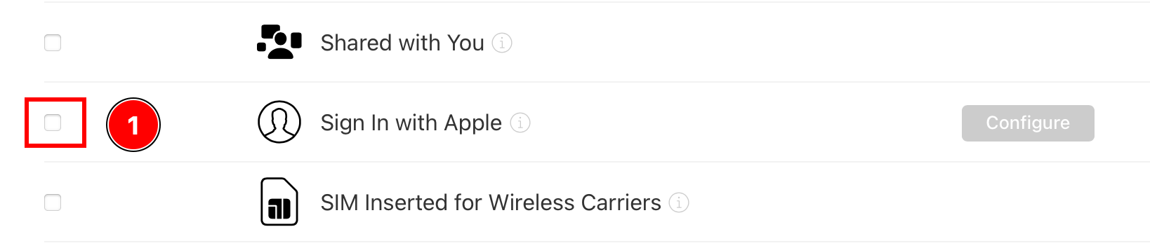 Enabling Sign in with Apple capability