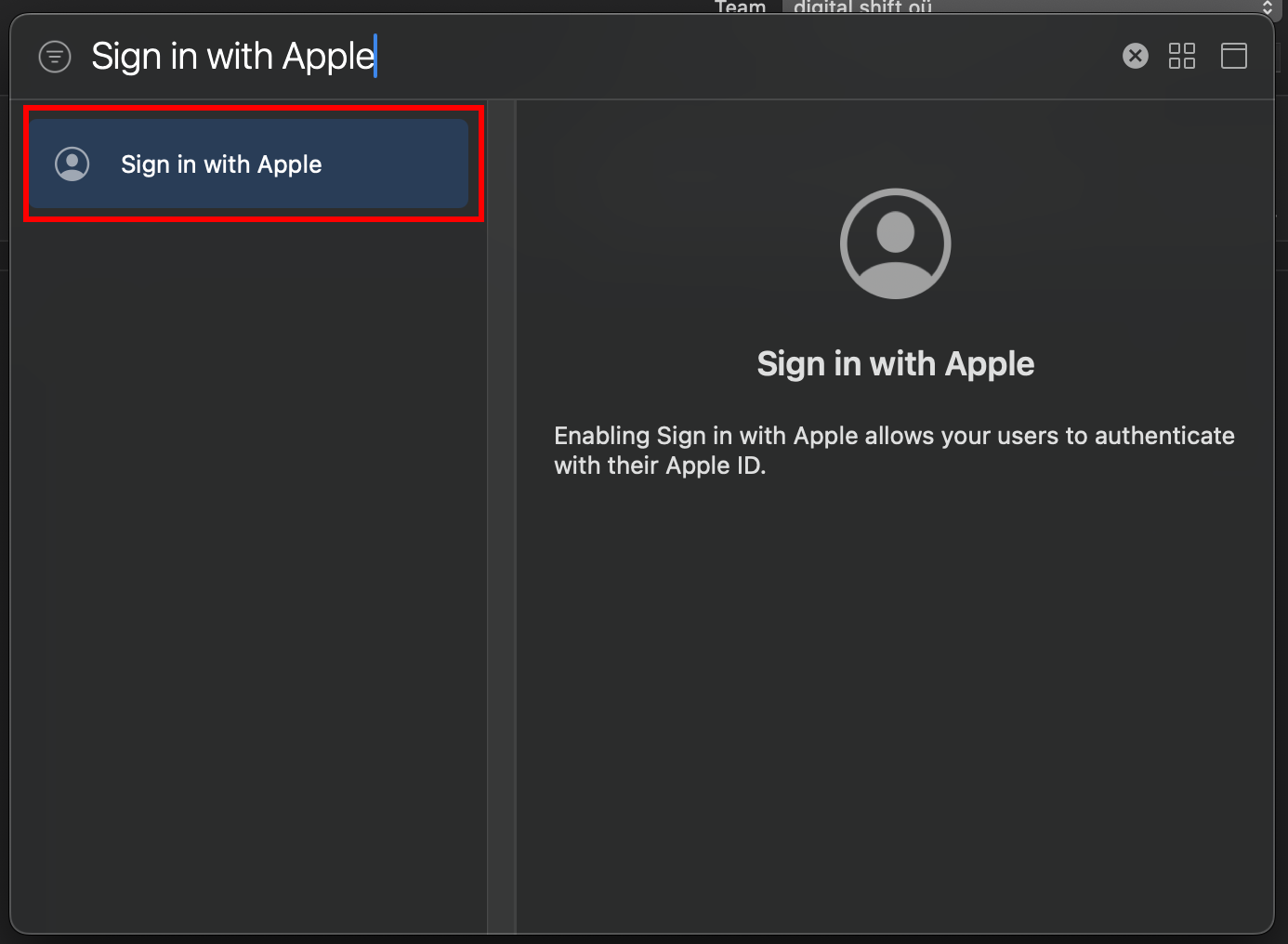 App XCode Add Capability